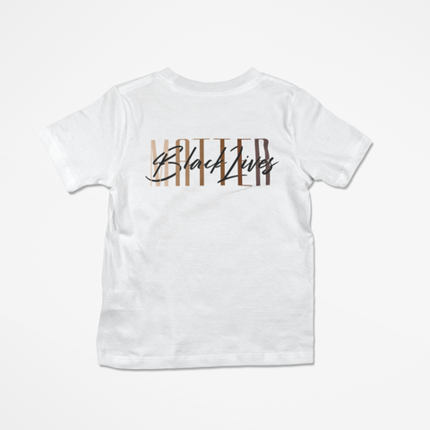 Black Lives Matter (youth) | Unisex t-shirt | White | 