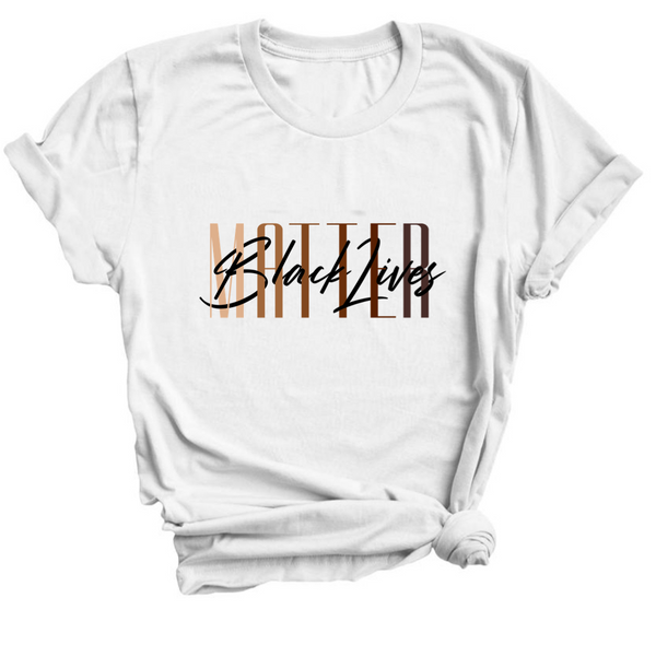 Black Lives Matter | Unisex T-shirt | white | 