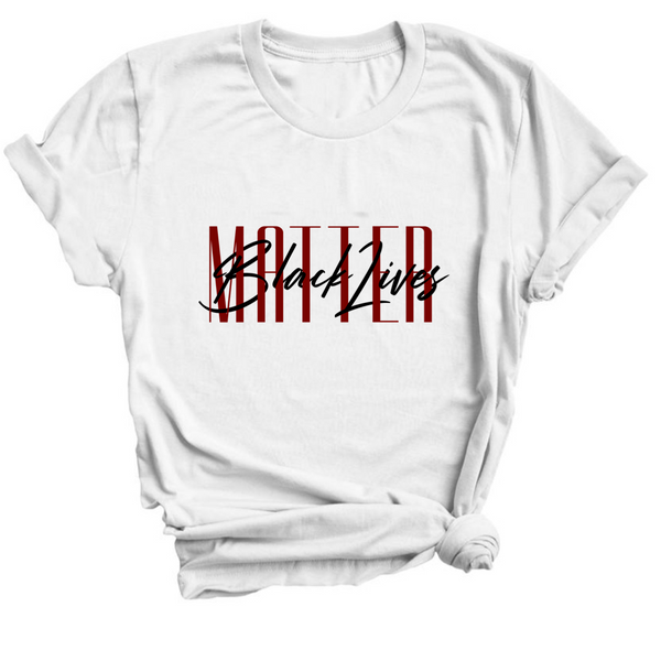Black Lives Matter | Unisex T-shirt | white | 