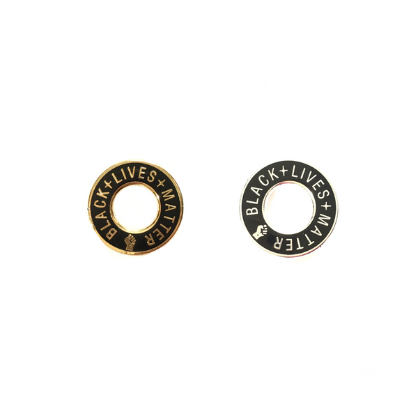 Black lives matter fist pin | Enamel pin