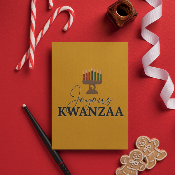 Joyous Kwanzaa Greeting Card | Greeting Card