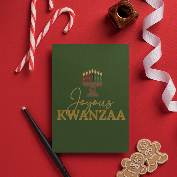 Joyous Kwanzaa Greeting Card | Greeting Card