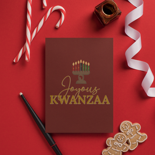 Joyous Kwanzaa Greeting Card | Greeting Card