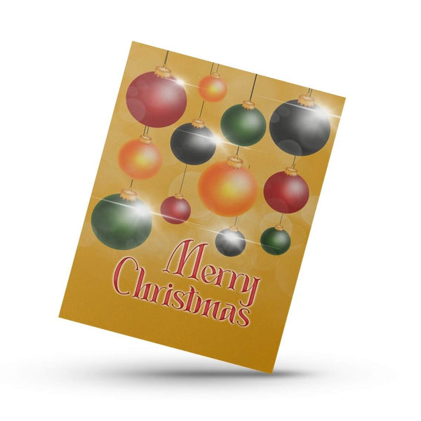 Merry Christmas Greeting Card