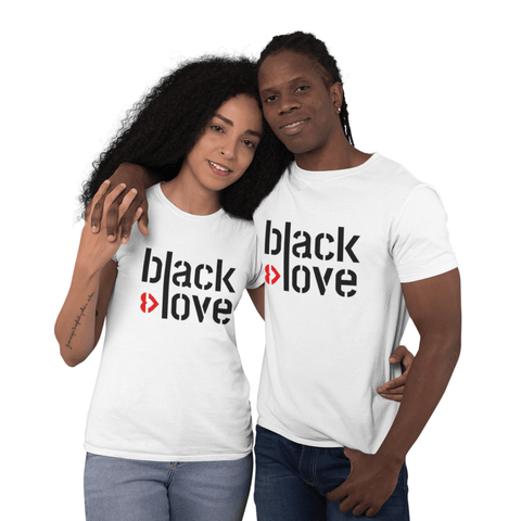 I ♥ Black Love Unisex T-Shirt | 