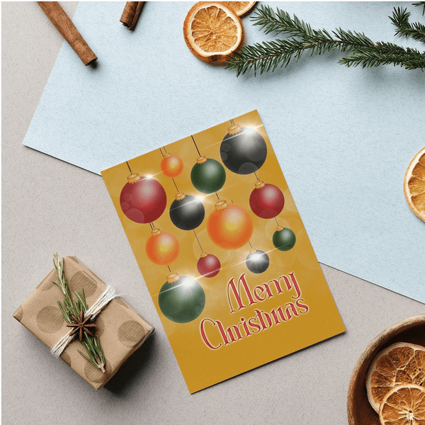 Merry Christmas Greeting Card