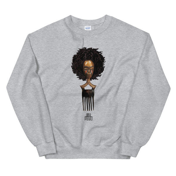 Afro pick mask sweatshirt - Afro | 