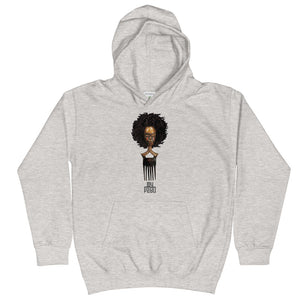 Afro Pick Mask Hoodie - Afro (Youth) | 