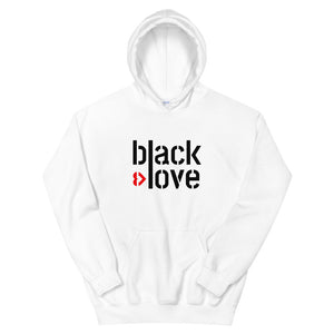 I Love Black Love Unisex Hoodie | 