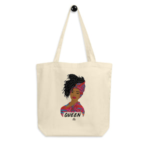 Queen woman tote bag - African print | African Queen | Natural Hair | 