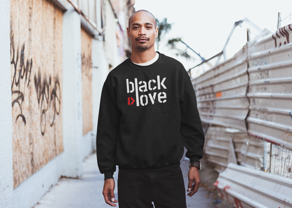 I ♥ Black Love Unisex Sweatshirt | 