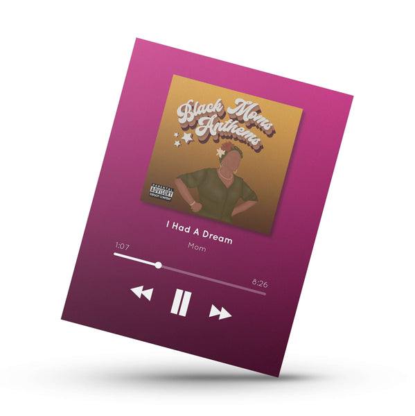 Black Moms Anthems Card